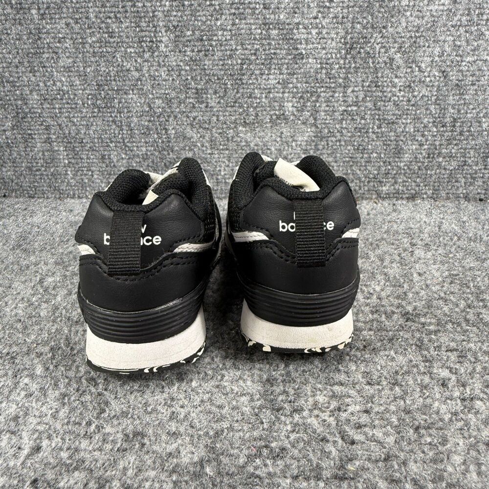 New Balance 574 Toddler 6 Shoes Black White Athletic Sneakers - Picture 5 of 11
